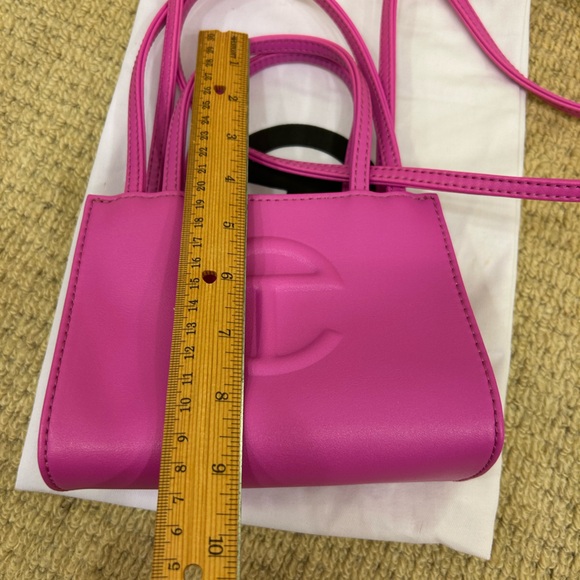 Telfar Pink Azalea mini Pink Small Shopping Bag NWOT - Picture 10 of 15